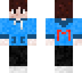 gamer boy minecraft skin v1