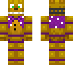 purple guy insade of springbonnie