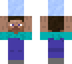 steve holding ice
