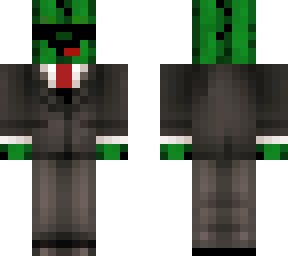 cactus in suit