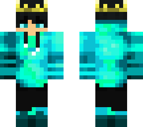 crown boy (aqua)