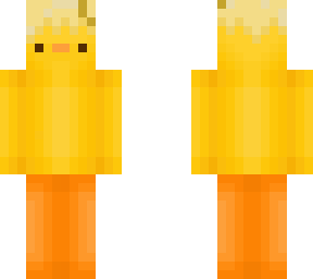 duck wearing a cracked eggshell
