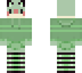 frog w/ green hoodie :3