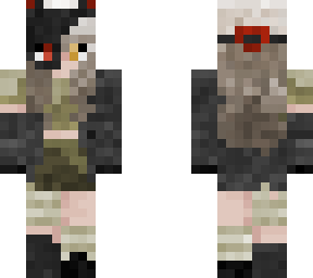 masked girl skin