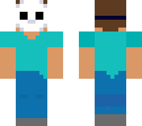 my actual minecraft trailer skin