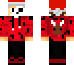 my kinda creepy christmas skin