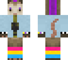 punk possum (reskin of an existing skin by jellyskyycat) my fursona oc