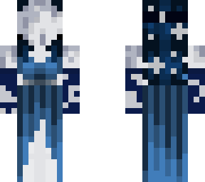celestial lady with moon mask