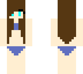 indigo swimsuit