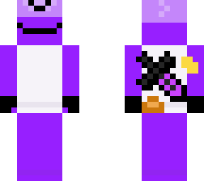 my friends oc as a minecraft skin remake