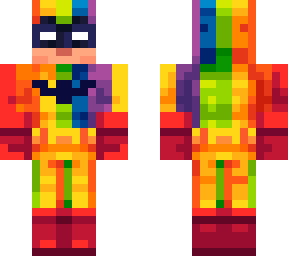 rainbow batman minecraft x batman dlc