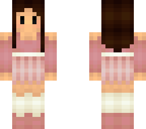girl in cherry clothes and white socks (redone)
