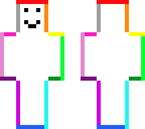 neon lazer dude