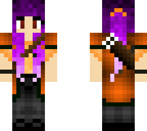 purple pumbkin witch