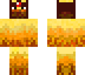 blazing (miniboss) from minecraft dungeons