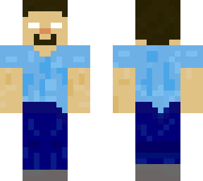 herobrine with cool textures