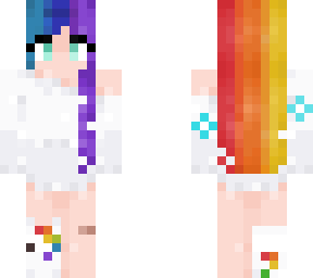 rainbow girl