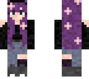 flowers + purple