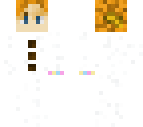 snow golem blonde short hair