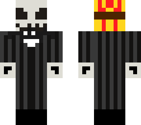 a fox's jack skellington costume
