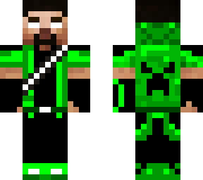 cool green dj bps herobrine
