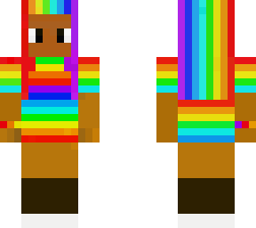 rainbow girl