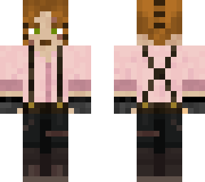 with pink clothes