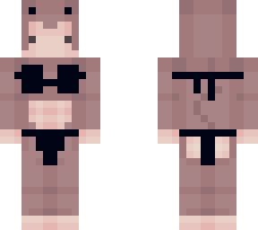 black bikini monkey