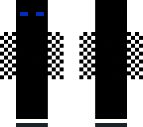 black checkerboard arms