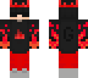flaming red
