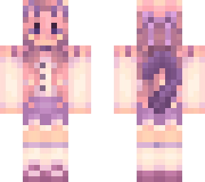 pastel purple kitty