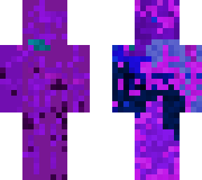 purple + blue