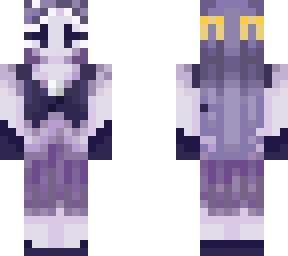 purple ghost / doll