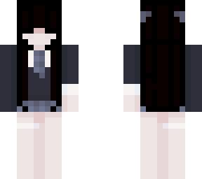 school- black hair