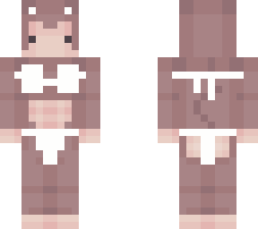 white bikini monkey