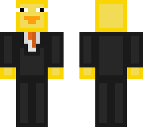 duck in suit
