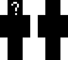 question mark