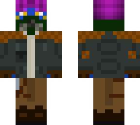 sw oc: masked pantoran (w/ holster)