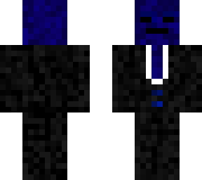 the man in blue