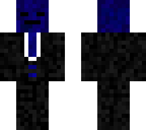 the man in blue