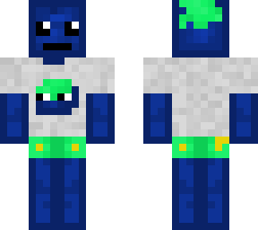 blue and green melon
