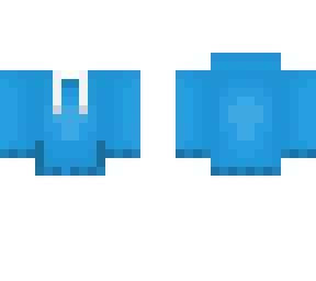 blue hoodie template