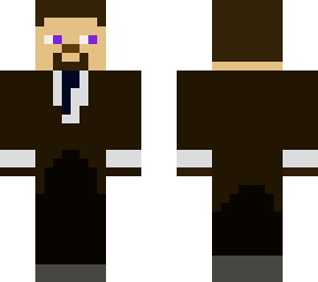 brown suited steve