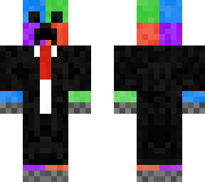 colourful creeper in suit v-2