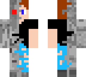 half robot boy