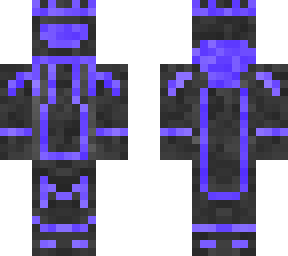 purple and black