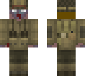 zombified us army infantry soldier (read description)