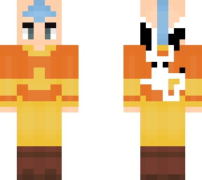 aang with momo