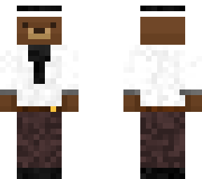 bear were hat and suit