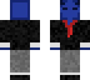 blue business man